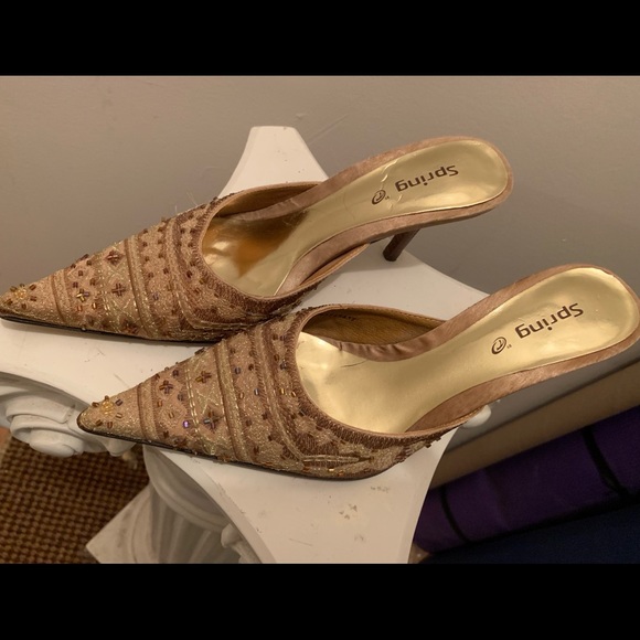 NEW ‘Spring’ Beaded Mule - Picture 4 of 4